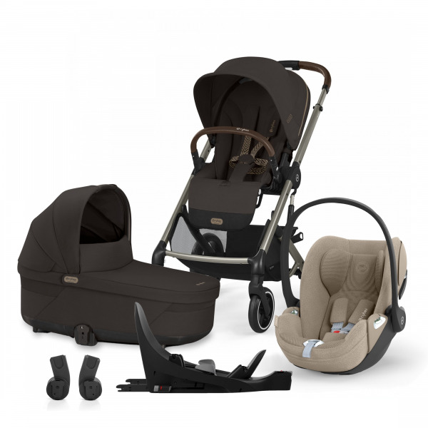 CYBEX Gold Balios 2025 S LUX 4in1 szett - Chocolate Brown/Cozy Beige
